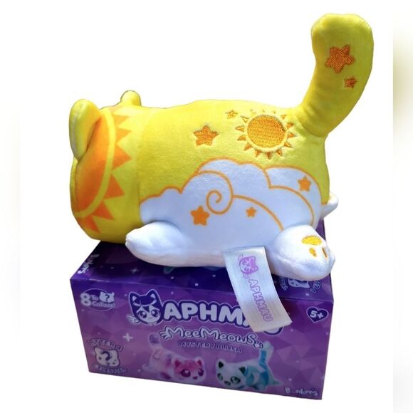 Aphmau MeeMeows Yellow Sun Cat Litter 4 Celestial Mystery Plush - Picture 4 of 5